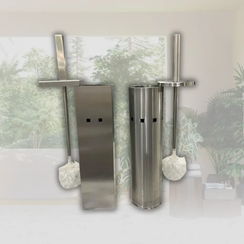 Escova Sanitária Aço Inox Aberta